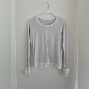 Lululemon crop length swiftly tech shirt